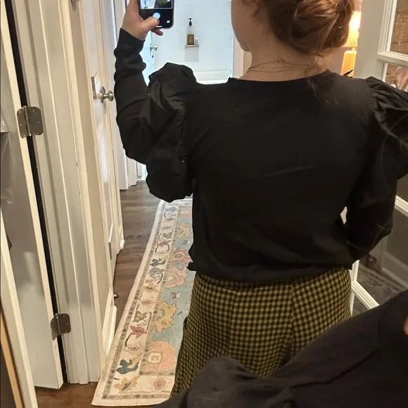 Who What Wear Flutter Sleeve Blouse - Picture 3 of 6